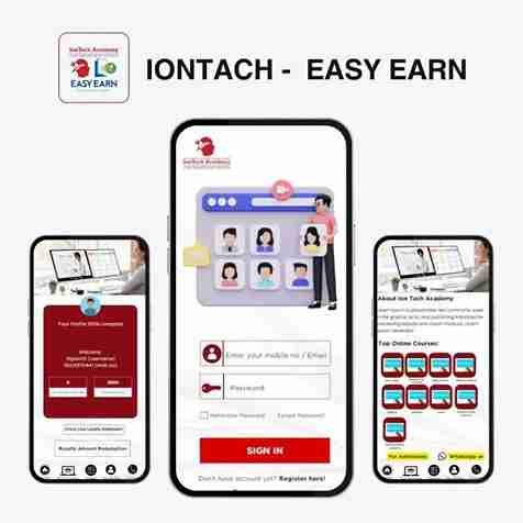 Ion Tach Easyearn - Index Services by VKM Vision Craft