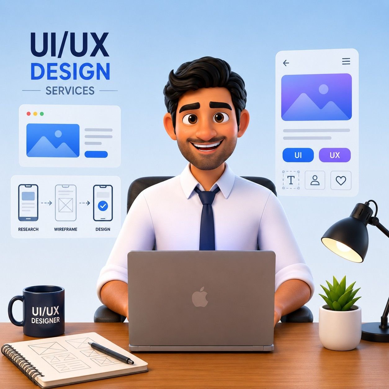 UI Uxdesign - Ui Ux Design Services Services by VKM Vision Craft
