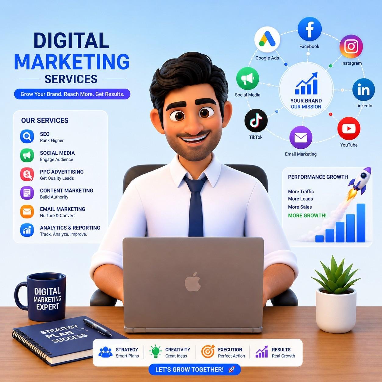 Digitalmkt - Digital Marketing Services Services by VKM Vision Craft