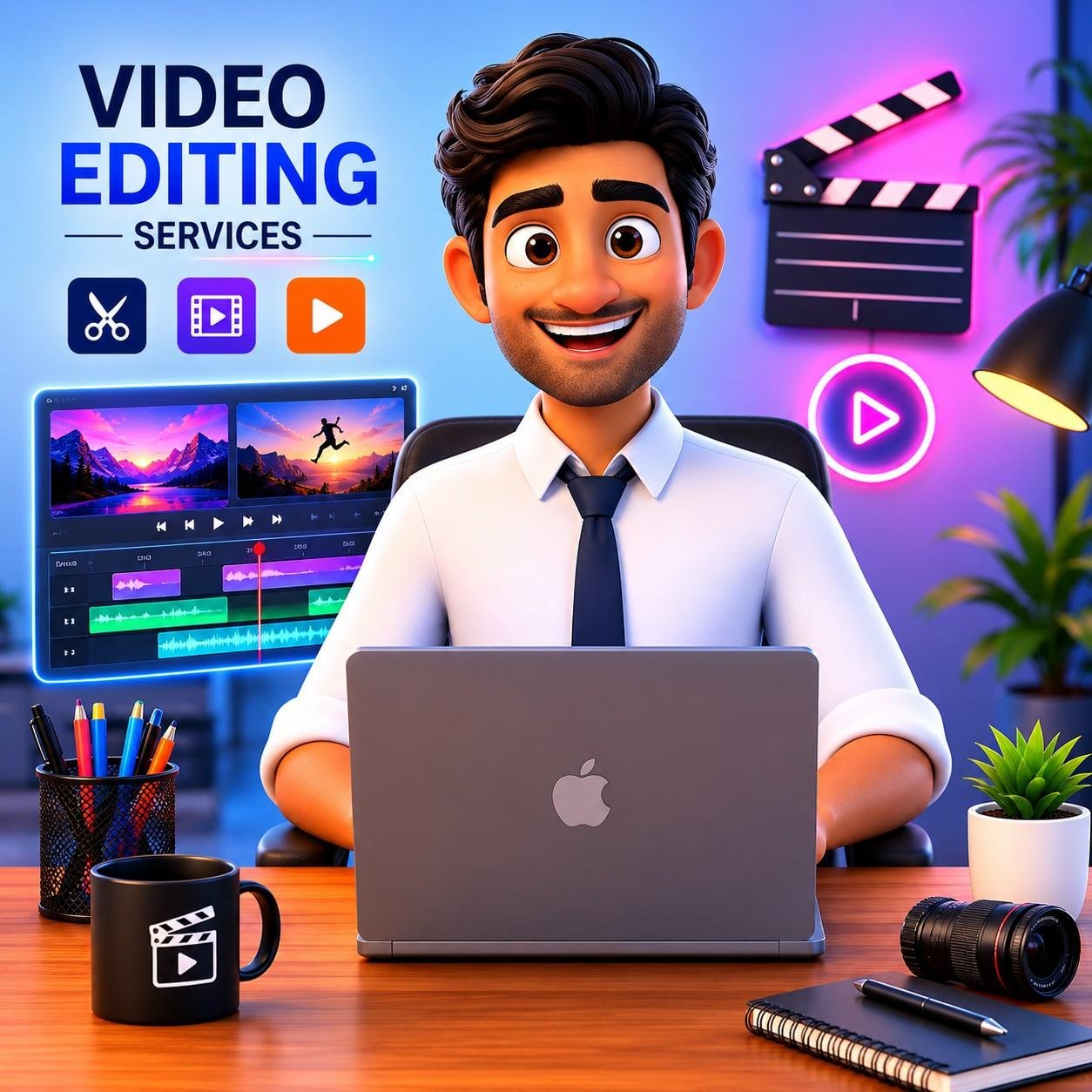 Professional Video Editing - Professional Video Editing Services Services by VKM Vision Craft